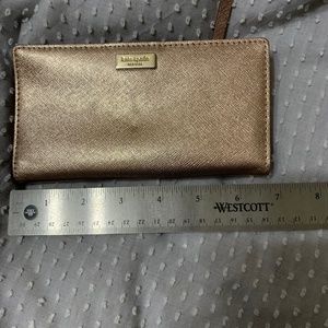 Kate Spade Rose Gold Wallet